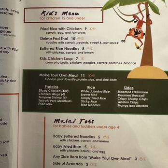 Malai Kitchen - Kids menu - Thai Near Me - Dallas, Texas