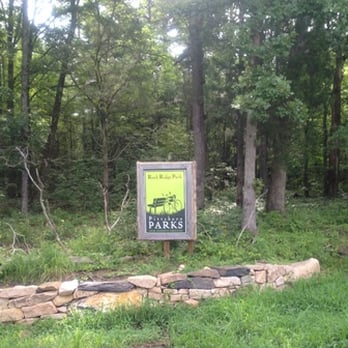 Rock Ridge Park - The sign at the park entrance off Old Sanford Rd - Parks Near Me - Moncure, North Carolina