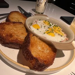 Quail Egg Toast