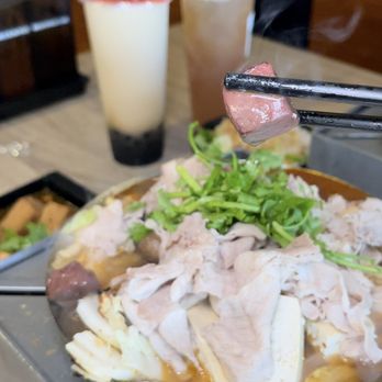 Boiling Point - Duck blood...would you try? - Taiwanese Near Me - Irvine, California Boiling Point - Duck blood...would you try? - Taiwanese Near Me - Irvine, California