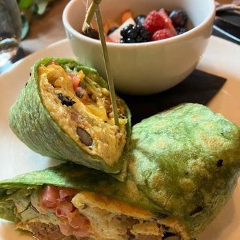 Central Bar + Restaurant - Spicy Spanish Burrito ($18.5) - American Near Me - Bellevue, Washington Central Bar + Restaurant - Spicy Spanish Burrito ($18.5) - American Near Me - Bellevue, Washington