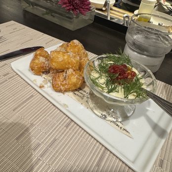 Willies Pasta Shop - Tator tots with Parmesan sauce must get these! - Italian Near Me - Reno, Nevada