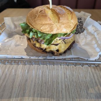 Smashburger - DOUBLE ALL-AMERICAN SMASH - Burgers Near Me - Las Vegas, Nevada Smashburger - DOUBLE ALL-AMERICAN SMASH - Burgers Near Me - Las Vegas, Nevada