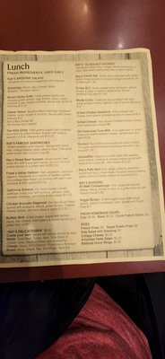 Menu photo 4 Ray's Restaurant Canandaigua, NY