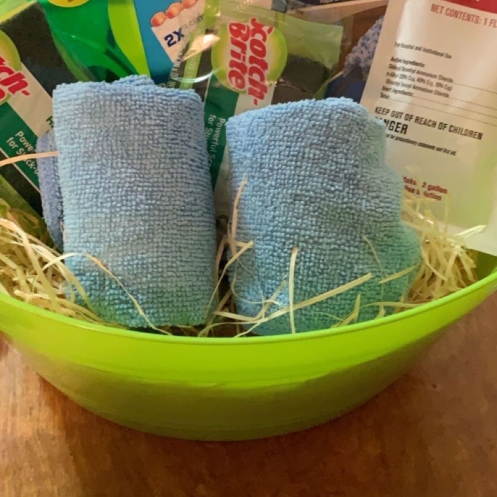 The care package they left. The care package they left.