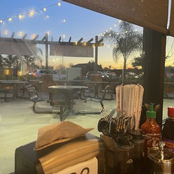 Fusion Corner - Table with outside view - Asian Fusion Near Me - Stanton, California Fusion Corner - Table with outside view - Asian Fusion Near Me - Stanton, California