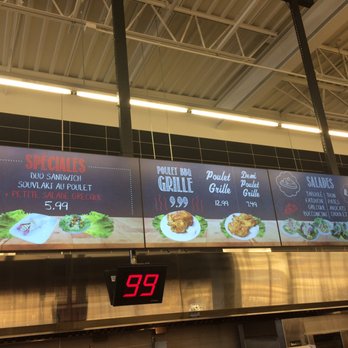Adonis - a digital menu board in a restaurant - Grocery Near Me - Anjou, Quebec Adonis - a digital menu board in a restaurant - Grocery Near Me - Anjou, Quebec