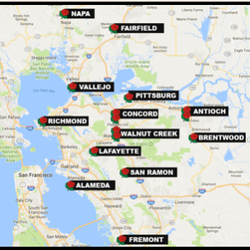 Mike's Auto Body - Locations Map