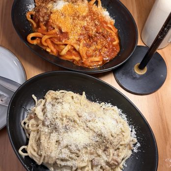 Roma Antica - Amatriciana Carbonara - Pizza Near Me - San Francisco, California Roma Antica - Amatriciana Carbonara - Pizza Near Me - San Francisco, California