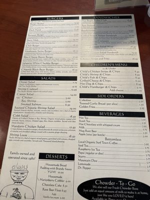Menu photo 1 Chowder Bowl Newport, OR Menu photo 1 Chowder Bowl Newport, OR