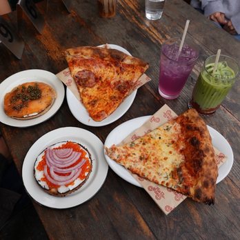 Jyan Isaac Bread - margarita pizza, salmon roe bagel - Bakeries Near Me - Santa Monica, California