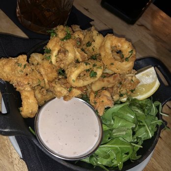 Korner 67 - Crispy calamari with kalamata aioli - Cocktail Bars Near Me - Miami Lakes, Florida Korner 67 - Crispy calamari with kalamata aioli - Cocktail Bars Near Me - Miami Lakes, Florida