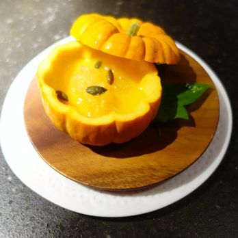 Tickets - Pumpkin – Ice Cream, Caraelized Confit, Pepitas @endoedibles on Instagram for more - Tapas Bars Near Me - Barcelona, B