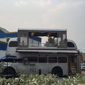 PD3 By Blake - a double decker bus - Food Trucks Near Me - Canmore, Alberta PD3 By Blake - a double decker bus - Food Trucks Near Me - Canmore, Alberta