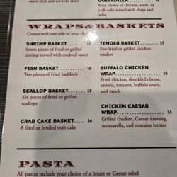 Girlfriend's Taphouse - Wraps and Baskets