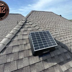 1912 Roofing & Services - Solar Attic Roof Vent 40 Watt helps pull heat and humidity from the attic and can reduce attic temperatures by 20-40 degrees.