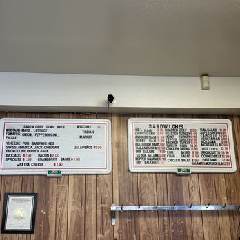 Troia's Market - Menu 1/9/24 - Grocery Near Me - Monterey, California Troia's Market - Menu 1/9/24 - Grocery Near Me - Monterey, California