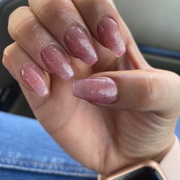 Coffin shaped and #7. Gel
