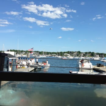 The Landing Restaurant - View from the table! - Seafood Near Me - Marblehead, Massachusetts