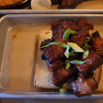 Union Woodshop - Pork belly burnt ends appetizer - Barbeque Near Me - Clarkston, Michigan Union Woodshop - Pork belly burnt ends appetizer - Barbeque Near Me - Clarkston, Michigan