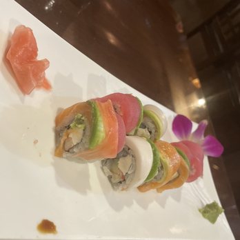 Osan Japanese Restaurant - Rainbow roll - Japanese Near Me - Fredericksburg, Virginia Osan Japanese Restaurant - Rainbow roll - Japanese Near Me - Fredericksburg, Virginia