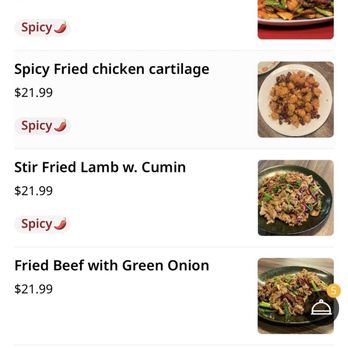 Baili Eatery and Lounge - Menu - Chinese Near Me - Toronto, Ontario