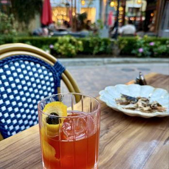 Augustine - Mezcal Old Fashioned (off the menu) - Desserts Near Me - San Jose, California