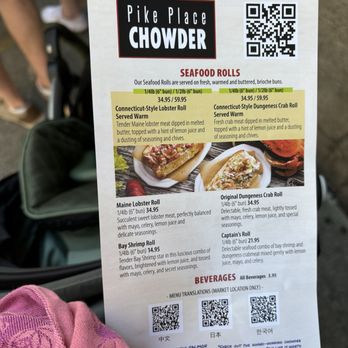 Pike Place Chowder - Pacific Place - You can order ahead, just not able to sit at their restaurant. - Seafood Near Me - Seattle, Washington