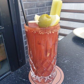Saint & Second - S&S Bloody Mary ($12) - New American Near Me - Long Beach, California Saint & Second - S&S Bloody Mary ($12) - New American Near Me - Long Beach, California