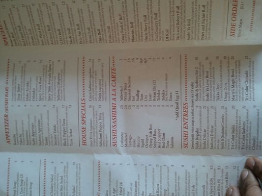 Menu photo 8 Hibachi Sushi Ya New Hyde Park, NY Menu photo 8 Hibachi Sushi Ya New Hyde Park, NY