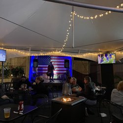 Warrior Bar & Grill - Outdoor covered seating. Live music.
