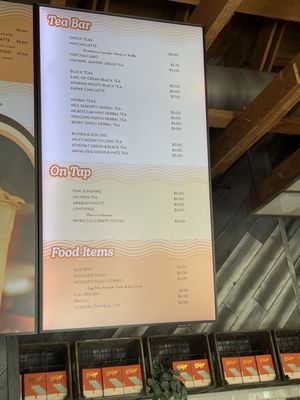 Menu photo 1 Dripp Fullerton, CA