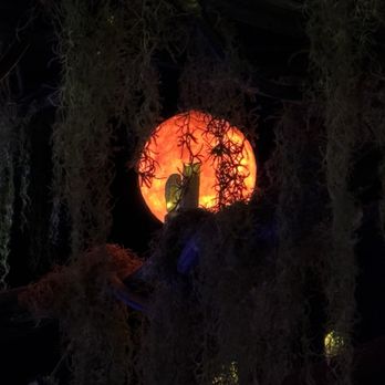 The Obscure Distillery - One of the cool "moon" lights hanging around - Distilleries Near Me - Los Angeles, California