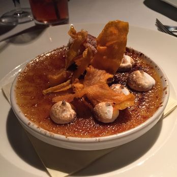 Canoe - Pumpkin creme brulee - New American Near Me - Atlanta, Georgia