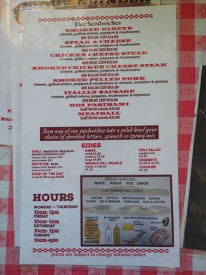 Menu photo 8 Grove Grinder Lemon Grove, CA