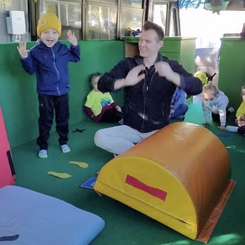 The Gymnastics Bus - Happy kiddo!! - Gyms Near Me - Novato, California The Gymnastics Bus - Happy kiddo!! - Gyms Near Me - Novato, California