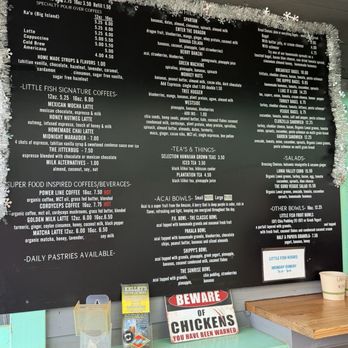 Little Fish Coffee - Menu - Cafes Near Me - Koloa, Hawaii Little Fish Coffee - Menu - Cafes Near Me - Koloa, Hawaii