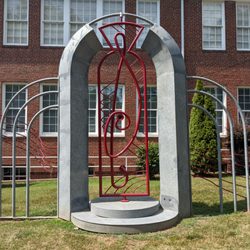 Symphonic Gate - Symphonic Gate public art, Newton