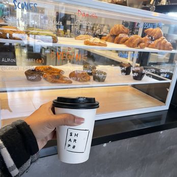 Sharp Specialty Coffee - Honey cinnamon latte - Coffee & Tea Near Me - Los Angeles, California