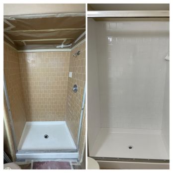 Master Touch Epoxy Coatings - Tile shower - Refinishing Services Near Me Master Touch Epoxy Coatings - Tile shower - Refinishing Services Near Me