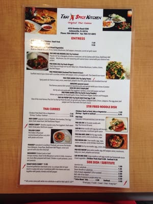 Menu photo 7 Thai Spice Kitchen Jacksonville, FL Menu photo 7 Thai Spice Kitchen Jacksonville, FL