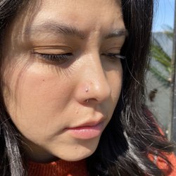 Nose piercing