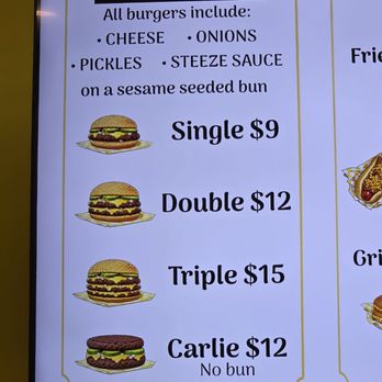 Steeze Burger - Menu - May 2026 - Burgers Near Me - Gaithersburg, Maryland Steeze Burger - Menu - May 2026 - Burgers Near Me - Gaithersburg, Maryland