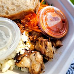 sweetgreen - Healthy Salads, Wraps, and Bowls - Small portions of protein.
