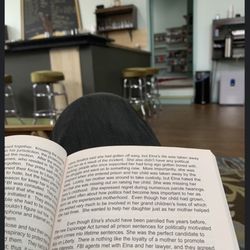 Spine Indie Bookstore & Café - Inside by coffee bar