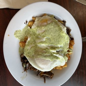 Mom's Country Kitchen - Brisket hash. - American Near Me - Houston, Texas