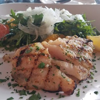 Grappa - excellent tasting halibut and salad, but super small portion for the cost. - Mediterranean Near Me - Seattle, Washington Grappa - excellent tasting halibut and salad, but super small portion for the cost. - Mediterranean Near Me - Seattle, Washington
