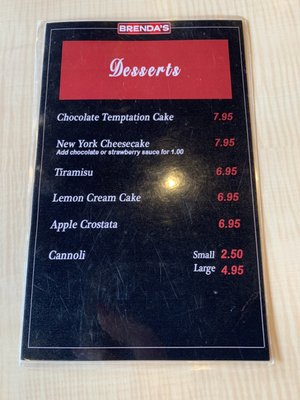 Menu photo 7 Brenda's Pizzeria Oakland, MD Menu photo 7 Brenda's Pizzeria Oakland, MD