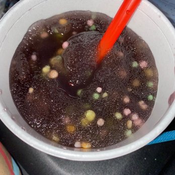 Sonic Drive-In - The slush is floating on the top - Burgers Near Me - Palmdale, California Sonic Drive-In - The slush is floating on the top - Burgers Near Me - Palmdale, California