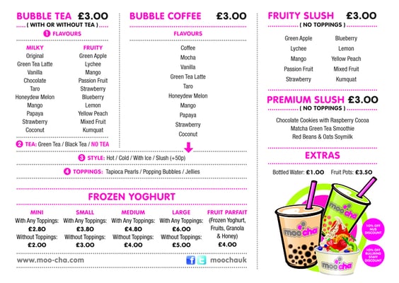 Menu photo 3 Mee-Cha Birmingham, XWM